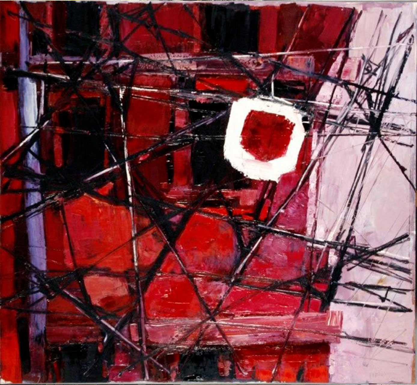 Milano-Sacro Cuore, cm 120x130, olio su tavola, 2005